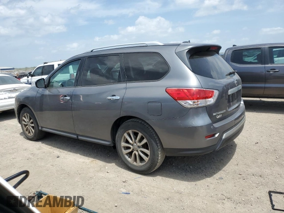 2016 Nissan Pathfinder SL with VIN 5N1AR2MN3GC636394, listed as a Copart auction lot 53661025 with 60,542 mi miles and Salvage title. Bid and sale history available at DreamBid. Image 2.