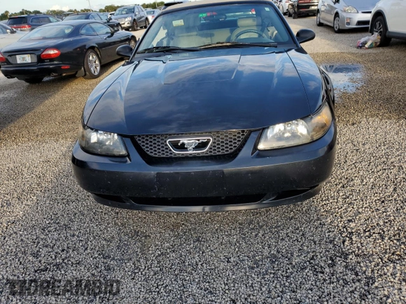 2004 Ford Mustang Deluxe with VIN 1FAFP44414F125267, listed as a Copart auction lot 74595714 with 0 mi miles and Salvage Title. Bid and sale history available at carsss.com. Image 5.