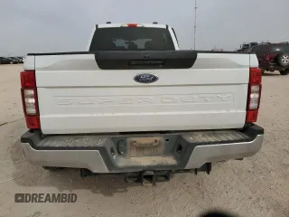 2022 Ford F-350 XL with VIN 1FT8W3DTXNEF30154, listed as a Copart auction lot 53496605 with 68,865 mi miles and Salvage Title. Bid and sale history available at DreamBid. Image 6.