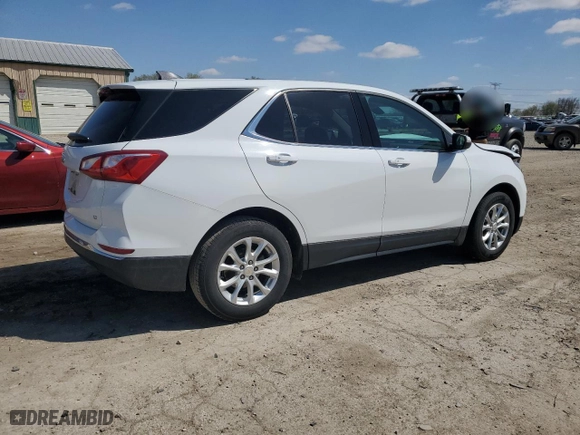 2019 Chevrolet Equinox LT with VIN 2GNAXKEV6K6140605, listed as a Copart auction lot 51944805 with 80,668 mi miles and Salvage Title. Bid and sale history available at carsss.com. Image 3.