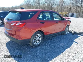 2020 Chevrolet Equinox LS with VIN 2GNAXHEV8L6209377, listed as a IAAI auction lot 41803505 with 85,895 mi miles. Bid and sale history available at carsss.com. Image 4.