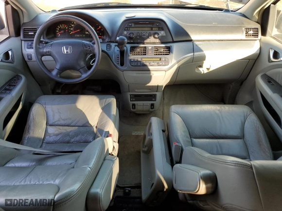 2005 Honda Odyssey EX-L with VIN 5FNRL38725B113023, listed as a Copart auction lot 88782965 with 217,682 mi miles and Salvage Title. Bid and sale history available at carsss.com. Image 8.