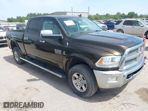 2013 Ram 2500 Laramie with VIN 3C6UR5FL7DG529590, listed as a IAAI auction lot 42266965 with 141,603 mi miles and . Bid and sale history available at DreamBid. Image 1.