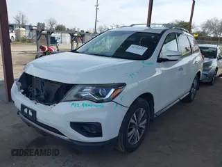 2018 Nissan Pathfinder S with VIN 5N1DR2MN6JC679146, listed as a IAAI auction lot 41753225 with 46,607 mi miles. Bid and sale history available at carsss.com. Image 17.