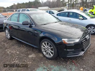 2016 Audi A4 Premium with VIN WAUBFAFL0GN009001, listed as a IAAI auction lot 41282468 with 91,465 mi miles. Bid and sale history available at carsss.com. Image 1.