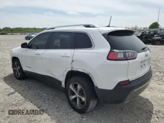 2019 Jeep Cherokee Limited with VIN 1C4PJLDX4KD273247, listed as a Copart auction lot 54230035 with 85,282 mi miles and Salvage title. Bid and sale history available at DreamBid. Image 2.