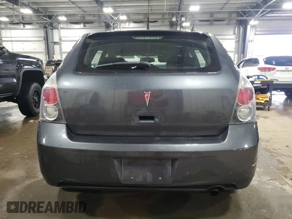 2010 Pontiac Vibe w/1SB with VIN 5Y2SP6E09AZ417873, listed as a Copart auction lot 82341224 with 128,055 mi miles and Salvage Title. Bid and sale history available at carsss.com. Image 6.