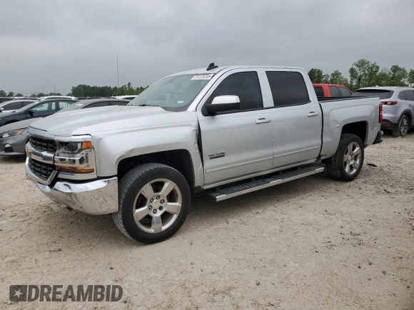 2017 Chevrolet Silverado 1500 LT with VIN 3GCPCREC4HG119318, listed as a Copart auction lot 51225265 with 123,209 mi miles and Salvage Title. Bid and sale history available at DreamBid. Image 1.