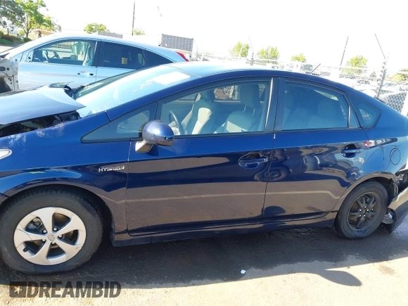 2013 Toyota Prius One with VIN JTDKN3DU9D1626932, listed as a IAAI auction lot 42148583 with 48,444 mi miles and . Bid and sale history available at DreamBid. Image 14.