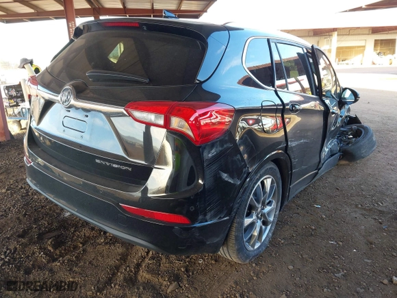 2020 Buick Envision Essence with VIN LRBFXCSAXLD193654, listed as a IAAI auction lot 41647144 with 32,989 mi miles. Bid and sale history available at carsss.com. Image 4.