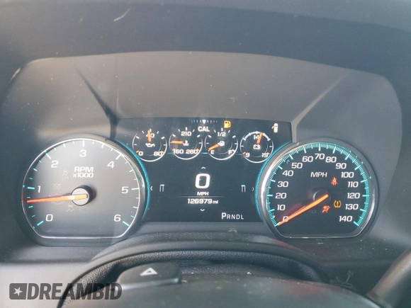 2017 Chevrolet Tahoe LT with VIN 1GNSCBKC3HR319197, listed as a Copart auction lot 50392775 with 126,979 mi miles and Salvage title. Bid and sale history available at DreamBid. Image 9.