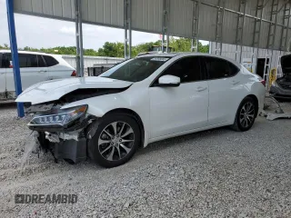 2015 Acura TLX Technology with VIN 19UUB1F54FA020454, listed as a Copart auction lot 59598055 with 67,879 mi miles and Salvage title. Bid and sale history available at DreamBid. Image 1.