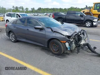 2016 Honda Civic Sedan LX with VIN 2HGFC2F52GH509952, listed as a IAAI auction lot 41966769 with 83,039 mi miles. Bid and sale history available at carsss.com. Image 1.