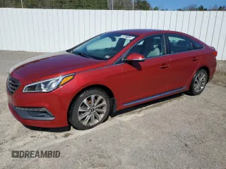 2016 Hyundai Sonata Sport with VIN 5NPE34AF4GH285354, listed as a Copart auction lot 49621125 with 135,174 mi miles and Clean Title. Bid and sale history available at carsss.com. Image 1.