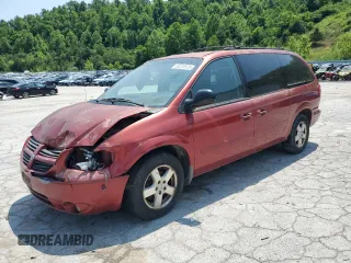 2005 Dodge Caravan SXT with VIN 2D4GP44L75R580045, listed as a Copart auction lot 59281875 with 184,339 mi miles and Salvage title. Bid and sale history available at DreamBid. Image 1.