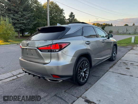 2021 Lexus RX with VIN 2T2YZMDA9MC300923, listed as a Copart auction lot 55517905 with 30,133 mi miles and Clean Title. Bid and sale history available at carsss.com. Image 4.