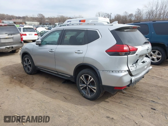 2017 Nissan Rogue SL with VIN 5N1AT2MV8HC770837, listed as a IAAI auction lot 41854052 with 71,537 mi miles. Bid and sale history available at carsss.com. Image 3.