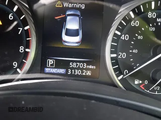 2018 Infiniti Q50 3.0t LUXE with VIN JN1EV7AR5JM445635, listed as a IAAI auction lot 41287362 with 58,703 mi miles. Bid and sale history available at carsss.com. Image 16.
