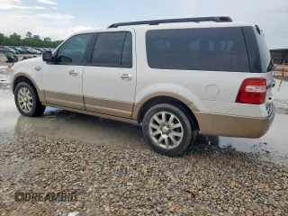 2012 Ford Expedition Max King Ranch z VIN 1FMJK1J50CEF34519, wystawiony jako Copart lot #59759965 z przebiegiem 187 401 mil mil oraz Czysty tytuł • Clean title. Historia ofert i sprzedaży dostępna na DreamBid. Obrazek 2.