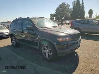 2004 BMW X5 3.0i with VIN 5UXFA135X4LU44087, listed as a Copart auction lot 78683484 with 184,510 mi miles and Salvage Title. Bid and sale history available at carsss.com. Image 12.