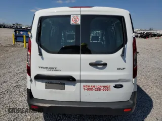 2022 Ford Transit Connect XLT with VIN NM0LS7T24N1521489, listed as a Copart auction lot 53102555 with 200,969 mi miles and Clean title. Bid and sale history available at DreamBid. Image 6.