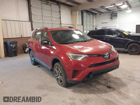 2017 Toyota RAV4 LE with VIN 2T3ZFREV5HW320310, listed as a IAAI auction lot 41293706 with 53,738 mi miles and . Bid and sale history available at carsss.com. Image 1.