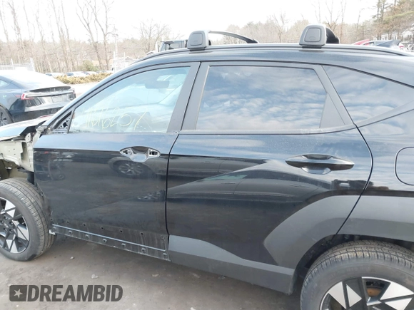 2024 Hyundai Kona SEL with VIN KM8HBCAB8RU163379, listed as a IAAI auction lot 41616257 with 7,449 mi miles and . Bid and sale history available at DreamBid. Image 15.