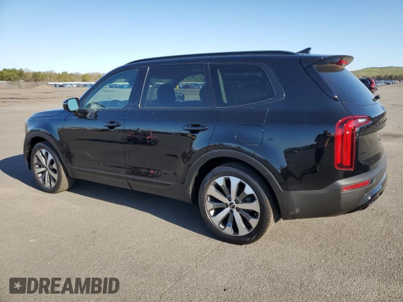 2021 Kia Telluride SX with VIN 5XYP5DHC8MG102300, listed as a Copart auction lot 54576895 with 63,144 mi miles and Salvage Title. Bid and sale history available at carsss.com. Image 2.