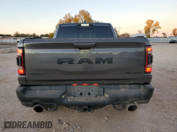 2022 Ram 1500 with VIN 0K0638713856, listed as a Copart auction lot 80997374 with 21,681 mi miles and Clean title. Bid and sale history available at DreamBid. Image 6.