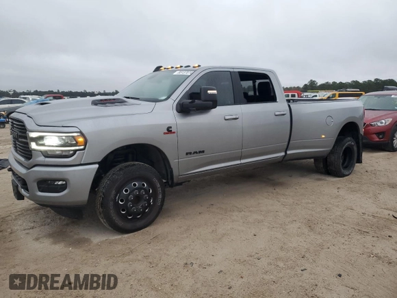 2024 Ram 3500 Laramie with VIN 3C63RRJL7RG166158, listed as a Copart auction lot 85137074 with 0 mi miles and Clean Title. Bid and sale history available at carsss.com. Image 1.