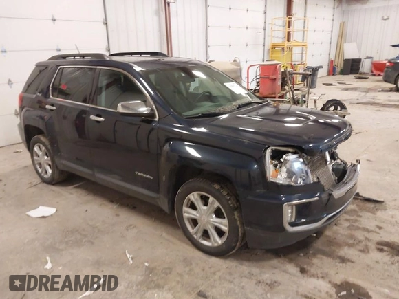2016 GMC Terrain SLE with VIN 2GKFLTE34G6107872, listed as a IAAI auction lot 41500229 with 115,486 mi miles. Bid and sale history available at carsss.com. Image 1.