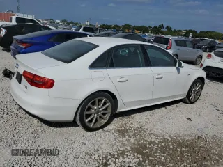 2014 Audi A4 Premium Plus with VIN WAUFFAFL6EN018400, listed as a Copart auction lot 76251094 with 104,113 mi miles and Salvage Title. Bid and sale history available at carsss.com. Image 3.