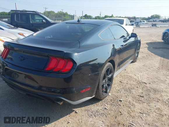 2020 Ford Mustang EcoBoost with VIN 1FA6P8TH0L5188201, listed as a IAAI auction lot 42594719 with 38,370 mi miles and . Bid and sale history available at DreamBid. Image 4.