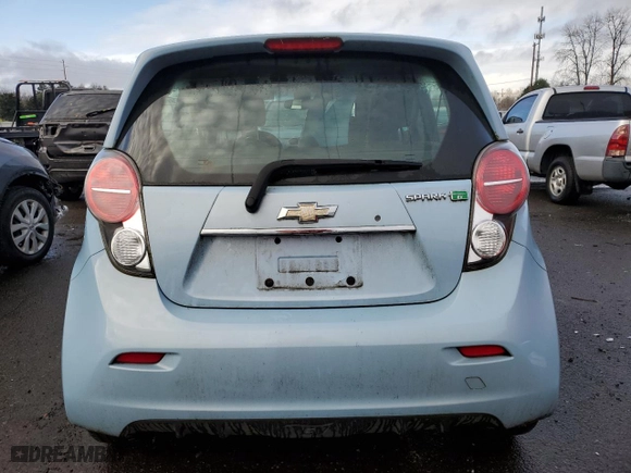 2015 Chevrolet Spark EV LT with VIN KL8CK6S01FC805657, listed as a Copart auction lot 85602264 with 27,439 mi miles and Salvage Title. Bid and sale history available at carsss.com. Image 6.
