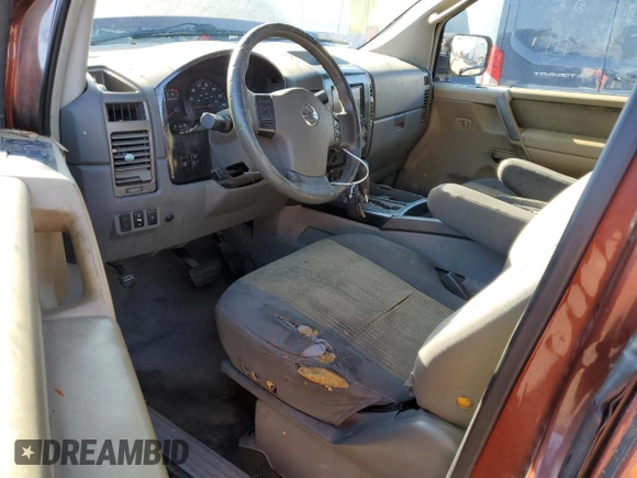 2004 Nissan Titan SE with VIN 1N6AA06A14N537029, listed as a Copart auction lot 83916584 with 246,428 mi miles and Clean Title. Bid and sale history available at carsss.com. Image 8.