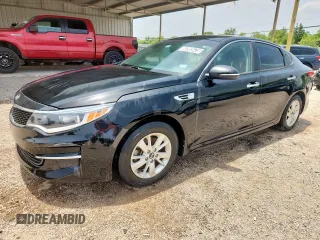 2016 Kia Optima LX with VIN 5XXGT4L3XGG106080, listed as a Copart auction lot 62985475 with 162,661 mi miles and Clean title. Bid and sale history available at DreamBid. Image 1.
