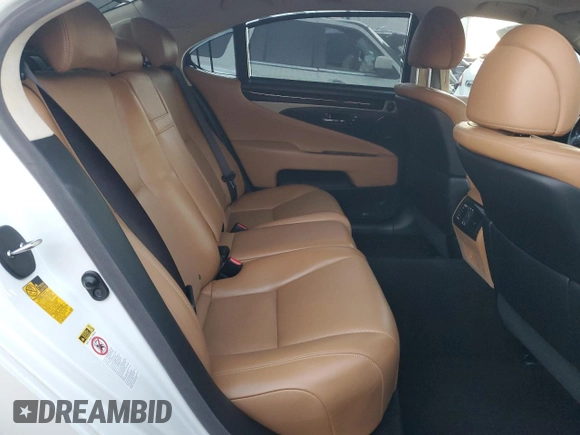 2014 Lexus LS 460 L with VIN JTHGL1EF3E5052370, listed as a Copart auction lot 80641254 with 69,493 mi miles and Salvage Title. Bid and sale history available at DreamBid. Image 10.