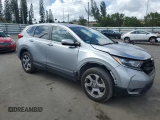 2019 Honda CR-V EX with VIN 7FARW2H54KE046148, listed as a Copart auction lot 51827375 with 58,224 mi miles and Non Repairable. Bid and sale history available at carsss.com. Image 4.