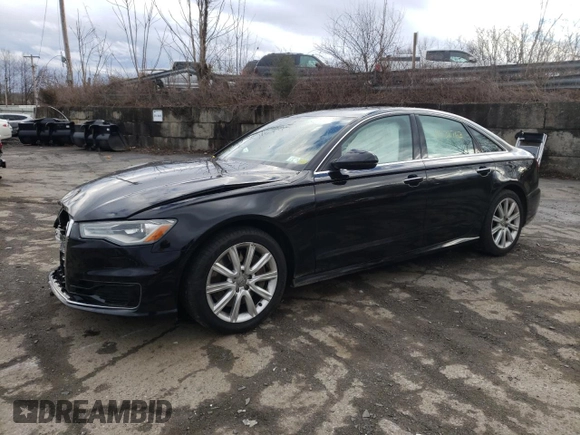 2016 Audi A6 2.0T Premium Plus with VIN WAUGFAFC4GN143743, listed as a Copart auction lot 41438763 with 78,207 mi miles. Bid and sale history available at carsss.com. Image 1.