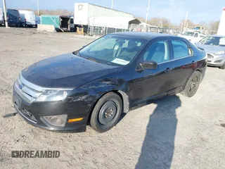 2010 Ford Fusion SE with VIN 3FAHP0HAIAR255551, listed as a IAAI auction lot 41854601 with 1 mi miles. Bid and sale history available at carsss.com. Image 2.