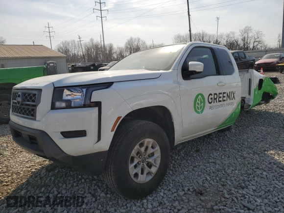 2024 Nissan Frontier S with VIN 1N6ED1CL4RN630008, listed as a Copart auction lot 48844735 with Not Provided miles and Salvage Title. Bid and sale history available at DreamBid. Image 1.
