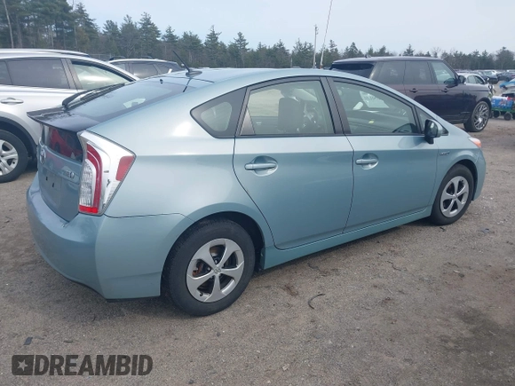 2015 Toyota Prius Four with VIN JTDKN3DU4F1971644, listed as a IAAI auction lot 41904201 with 106,530 mi miles. Bid and sale history available at carsss.com. Image 4.