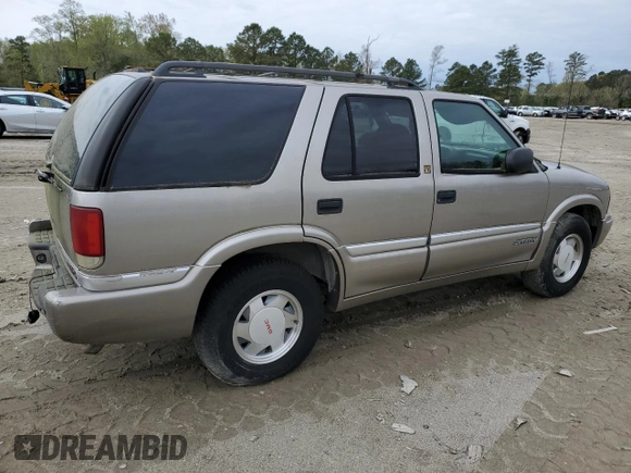 2000 GMC Jimmy SL with VIN 1GKCS13W6Y2293842, listed as a Copart auction lot 49449164 with 101,305 mi miles and Clean Title. Bid and sale history available at carsss.com. Image 3.