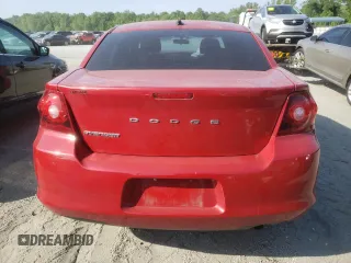 2013 Dodge Avenger SE with VIN 1C3CDZAB1DN687735, listed as a Copart auction lot 55289485 with 170,595 mi miles and Clean Title. Bid and sale history available at carsss.com. Image 6.