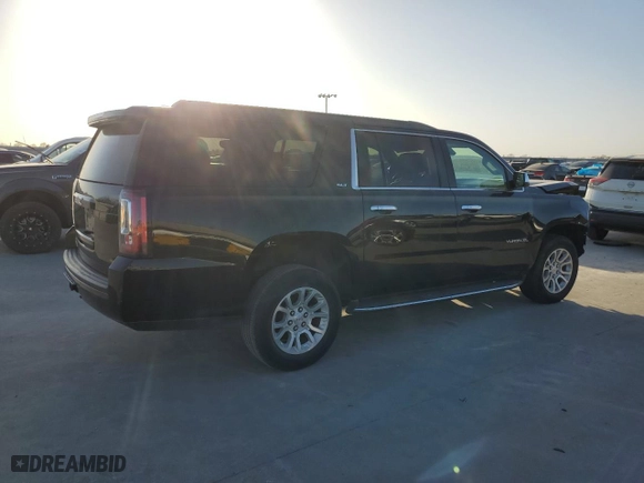 2017 GMC Yukon XL SLT with VIN 1GKS1GKC4HR396323, listed as a Copart auction lot 49913775 with 168,390 mi miles and Salvage Title. Bid and sale history available at carsss.com. Image 3.