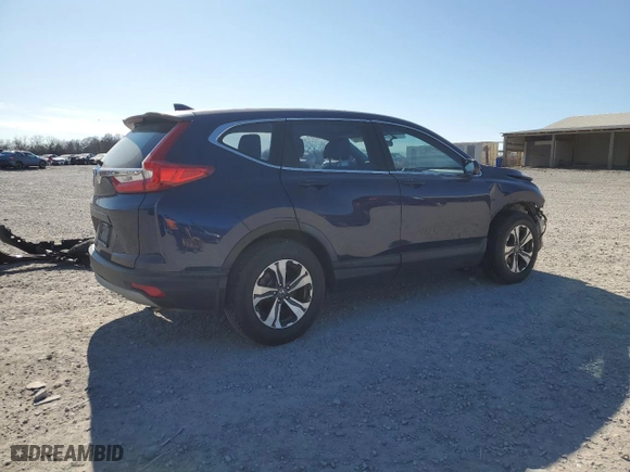 2018 Honda CR-V LX with VIN 5J6RW5H30JL001113, listed as a Copart auction lot 49889715 with 111,521 mi miles and Salvage Title. Bid and sale history available at carsss.com. Image 3.