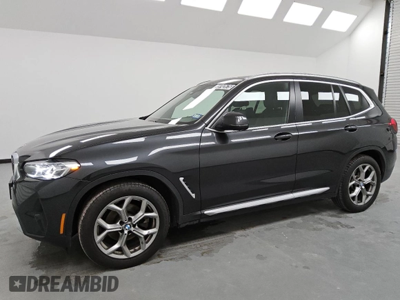 2024 BMW X3 sDrive30i with VIN 5UX43DP0XR9X11878, listed as a Copart auction lot 49742675 with 24,951 mi miles and Clean Title. Bid and sale history available at DreamBid. Image 1.