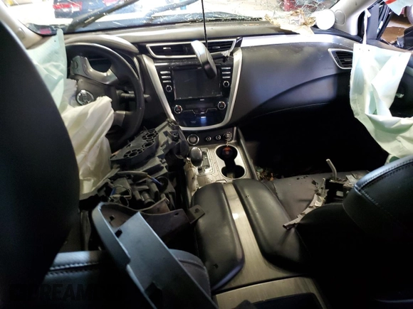 2015 Nissan Murano SL z VIN 5N1AZ2MH6FN279676, wystawiony jako Copart lot #55885835 z przebiegiem Nie podano mil oraz Czysty tytuł • Clean title. Historia ofert i sprzedaży dostępna na DreamBid. Obrazek 8.