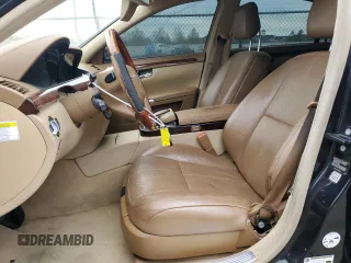 2008 Mercedes-Benz S-Class 5.5L V8 with VIN WDDNG86X88A185673, listed as a Copart auction lot 52859885 with 159,293 mi miles and Salvage Title. Bid and sale history available at carsss.com. Image 7.
