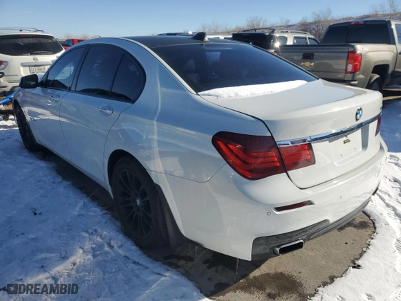 2012 BMW 7 Series 750i xDrive with VIN WBAKC6C5XCC396061, listed as a Copart auction lot 89175655 with 108,092 mi miles and Clean Title. Bid and sale history available at carsss.com. Image 2.